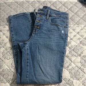 J. Crew Button-Fly Denim Jeans